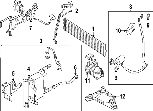 97762DO500 - : Discharge Hose for Kia Image