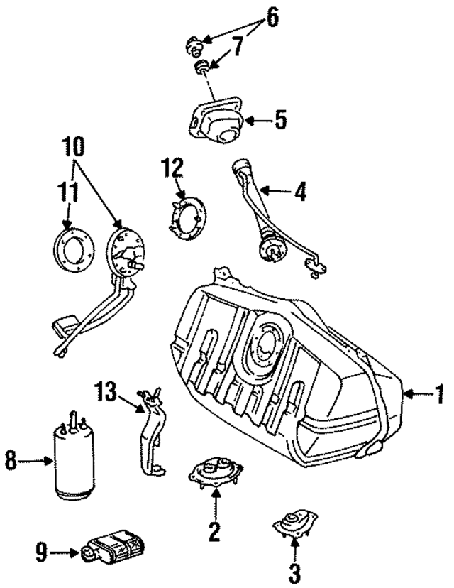 2321750020 - : Fuel Pump Strainer for Lexus Image