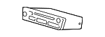 C2S44973E - Body: Radio for Jaguar: X-Type Image