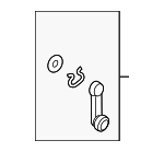 826301M000WK - Body: Window Crank Handle for Kia Image