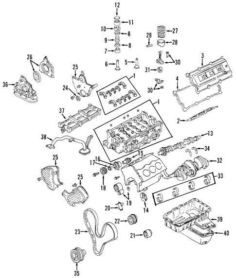 Oil Pump for 1999 Isuzu VehiCROSS #0