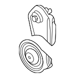 LR146863 - Cooling System: Idler Pulley for Land-Rover Image