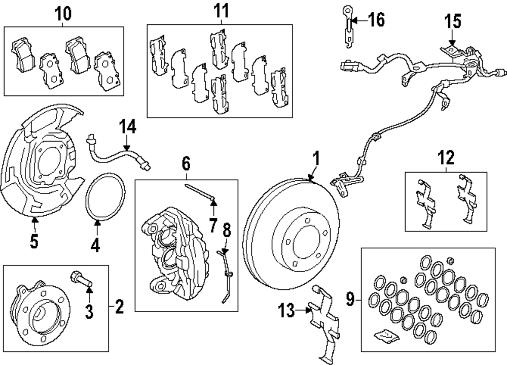 90240-06158 - Disc Brake Caliper Pin 1985-2025 Toyota | Longo