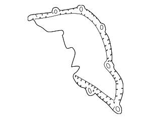 78121043A - Cooling System: Engine Water Pump Gasket for Audi Image