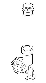 38115389D - Engine: Oil Filter for Volkswagen: Beetle, Golf, Jetta, Passat Image