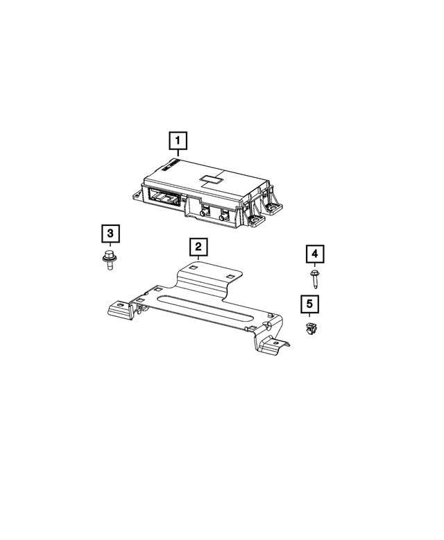 68417556AC - Electrical: Telematics Module for Mopar Image
