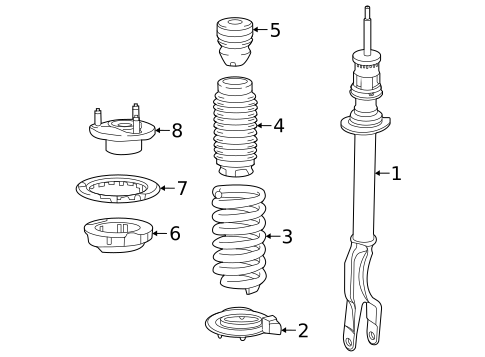 Bearings for 2024 Mercedes-Benz EQE 500 #0