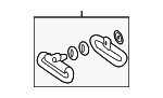 68011003AA - Body: Seat Belt Guide for Mopar Image