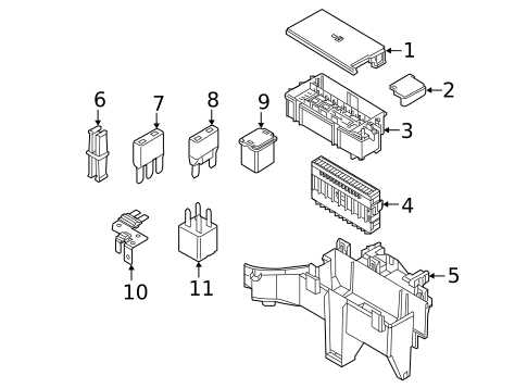 Relays for 2016 Ford Explorer #0
