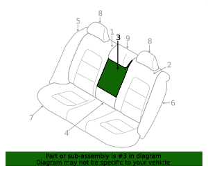 Seat Armrest 39829283 | TascaParts.com