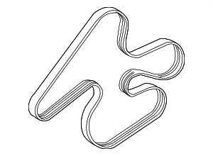 8653617 - : Serpentine Belt for Volvo: S80, XC90 Image