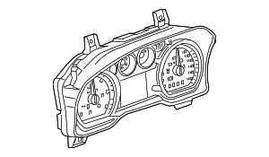 84549011 - : Part# 84549011 Instrument Cluster for Chevrolet: Silverado 1500 | GMC: Sierra 1500 Image