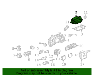 Head-Up Display 85077116 | OEM Parts Online