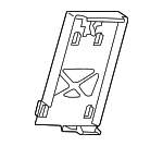 7P6907348 - Electrical: Control Module Holder for Volkswagen: Touareg Image