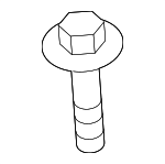 90105A0193 - Body: Hinge Bolt for Lexus: ES250, ES300h, ES350, GS F, GS Turbo, GS200t, GS300, GS350, GS450h, GX550, IS200t, IS250, IS300, IS350, IS500, LS500, LS500h, RC200t, RC300, RC350 Image