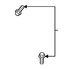 90119A0479 - : 2019-2024 Lexus - Support Cylinder Bolt for Lexus: ES250, ES300h, ES350, GX550, NX250, NX350, NX350h, NX450h+, RC F, RC200t, RC300, RC350, RX350, RX350h, RX450h+, RX500h, RZ300e, RZ450e, TX350, TX500h, TX550h+ Image