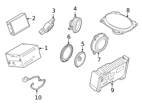 Navigation System for 2020 INFINITI Q60 #0