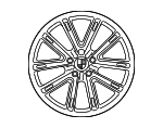 976601025M041 - : Wheel, Alloy for Porsche Image