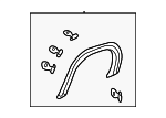 750870C010 - Body: Wheel Opening Molding for Toyota: Tundra Image