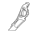 78541TG7A03ZA - Steering: Switch Panel for Honda: Pilot, Ridgeline Image