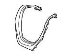 78543TG7A72ZA - Steering: Finish Plate for Honda: Pilot, Ridgeline Image