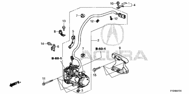 A/C Air Conditioner (Compressor) (4WD) for 2014 Acura RLX #0