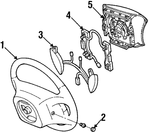 Switches for 1994 Lincoln Mark VIII #1