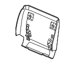52107319070 - Body: Seat Back Panel for BMW Image