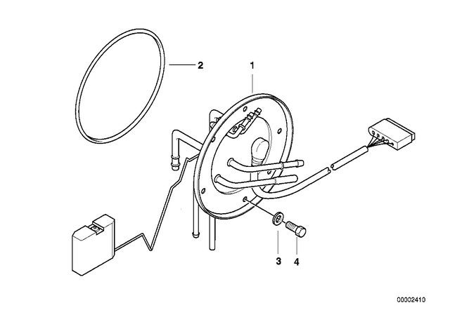 16141341008 - : O-Ring                    for BMW-Motorrad Image