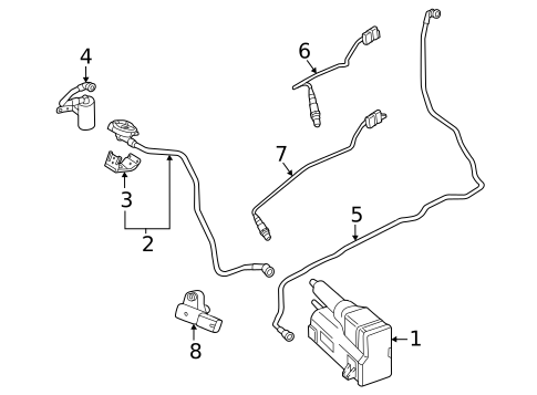 Emission Components for 2019 BMW X1 #0