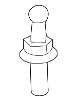 292463L100 - Engine: Engine Cover Ball Stud for Genesis: G70, G80, G90 Image