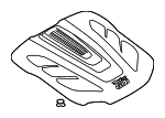 292403L145 - Engine: Engine Cover for Genesis: G80, G90 Image