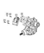 68224123AC - Electrical: Transfer Case Bolt for Mopar Image