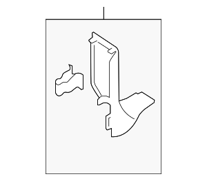 PC3Z1002344AD - Body: Kick Panel Trim for Ford Image