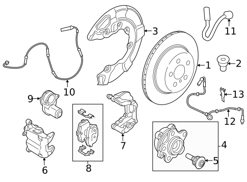 Parking Brake for 2022 BMW M850i xDrive Gran Coupe #0
