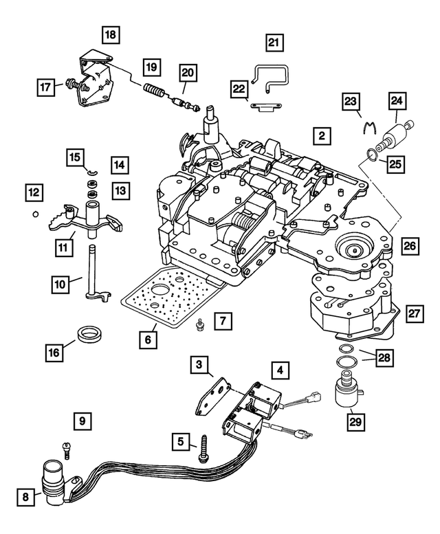 6035208 - Automatic Transmission 4 Speed: Snap Ring for Mopar Image