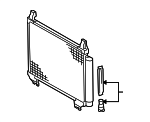88460AZ015 - HVAC: Condenser for Scion: xD | Toyota: Yaris Image