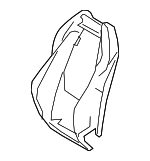 7155212740 - Body: Seat Back Pad for Toyota Image