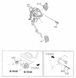 8944733761 - Chassis: PAD, PEDAL ACCELERATOR for Honda Image
