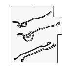 887100EC00 - : Suction &amp; Discharge Hose Assembly for Lexus Image
