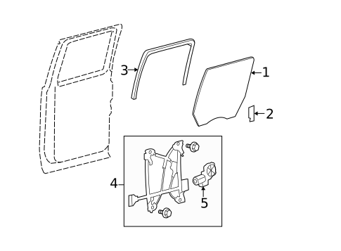 Rear Door for 2012 Ford F-150 #0
