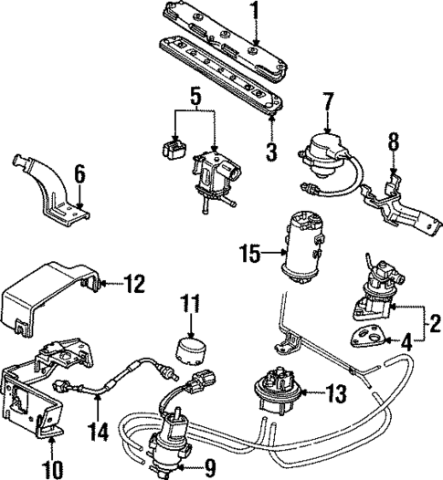 Powertrain Control for 1997 Isuzu Oasis #0