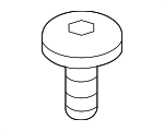 7146959924 - Body: Lock Bracket Screw for BMW Image