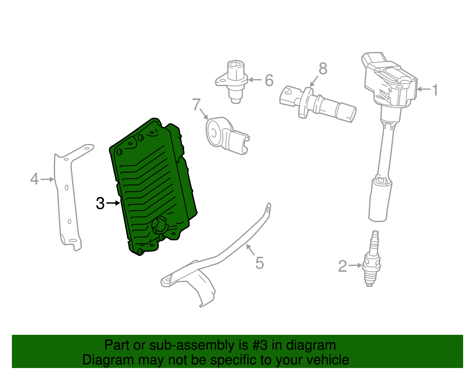 ③基盤部品専用画面nick COMPUTER MULTIPLEX TOYOTA PART NUMBER 89221-0D160 COMPUTER