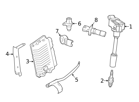 Ignition System for 2020 Lexus NX300 #0
