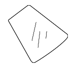 51377322449 - : Quarter Glass for Mini: Cooper Image