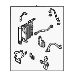 976W6XA550 - HVAC: Condenser Tank for Kia Image