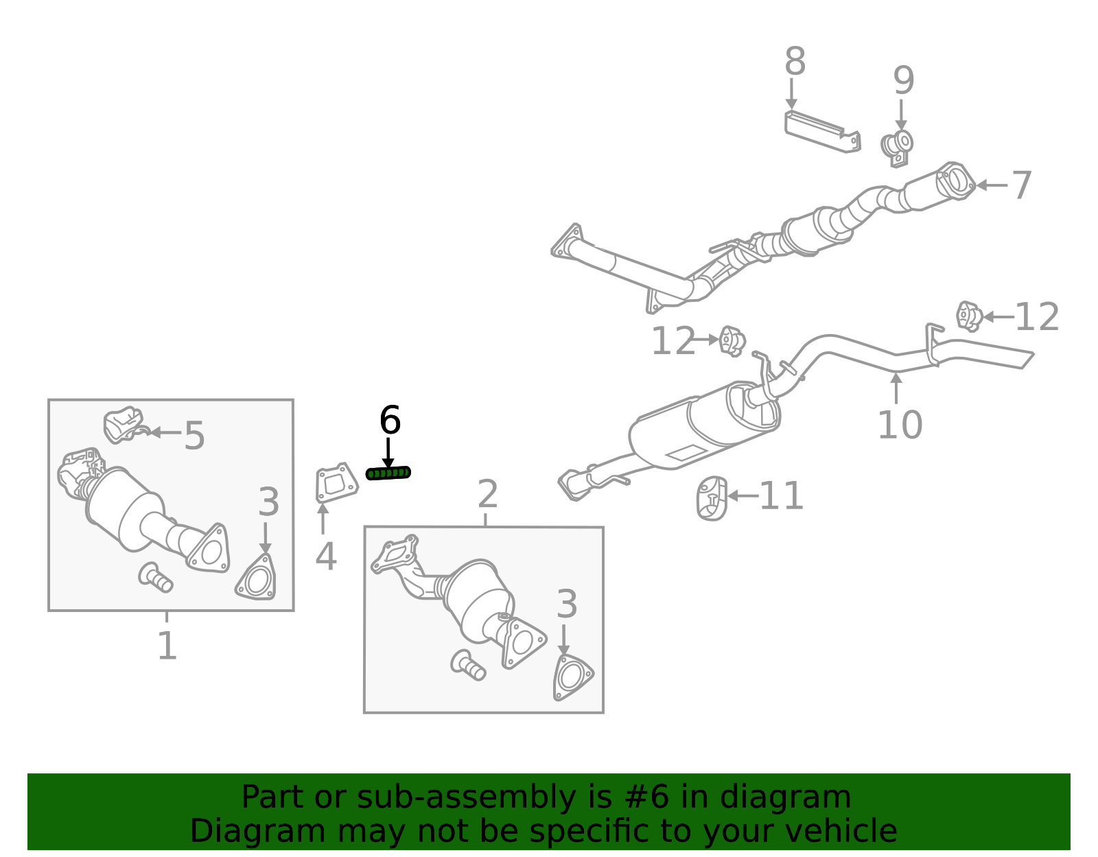 2016-2025 GM Exhaust Stud 11610977 GM | GMPartsDirect.com
