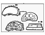1R3Z10849DA - Body: Cluster Assembly for Ford Image