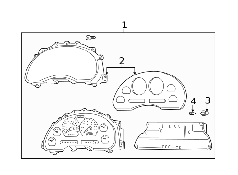 Instruments & Gauges for 2003 Ford Mustang #0